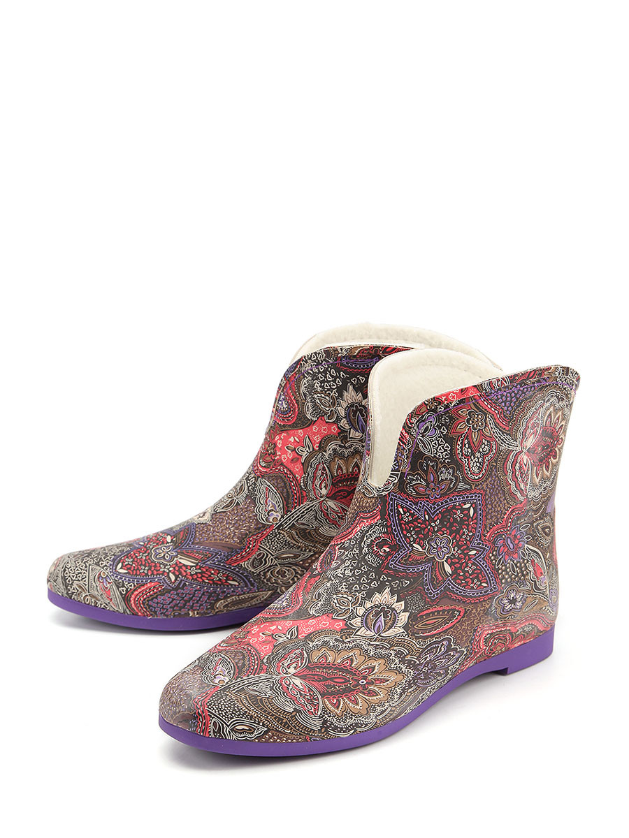 Резиновые сапоги  - Мультиколор цвет