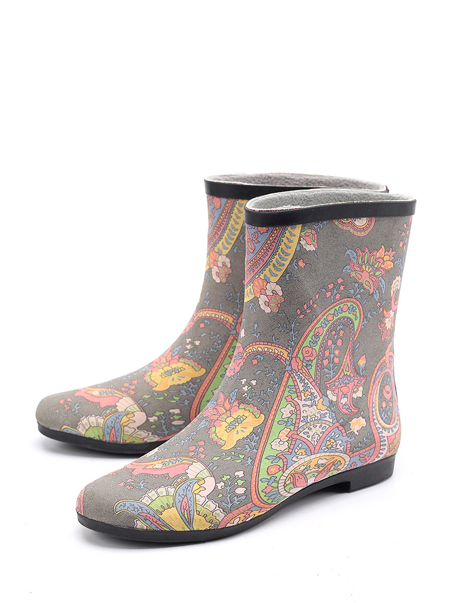 Резиновые сапоги  - Мультиколор цвет